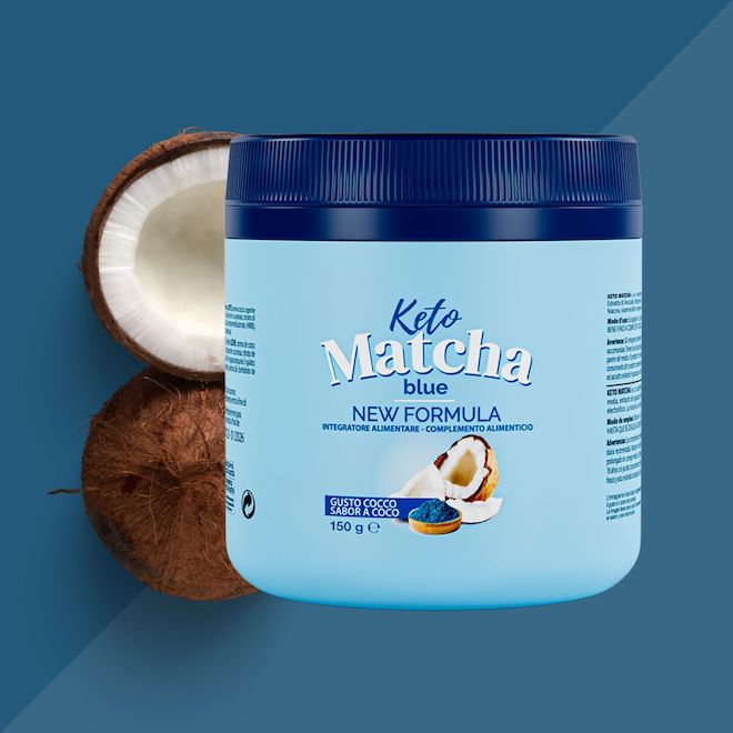 Keto Matcha Blue